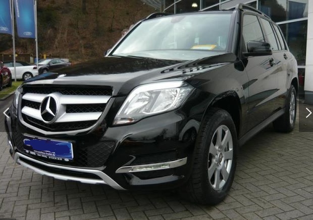 Left hand drive MERCEDES GLK CLASS 220 BlueEffi 4Matic DPF